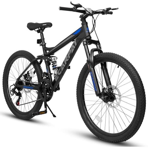 Full Suspension Mountain Bike with 21 Speeds
