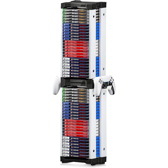 Nargos Game Storage Tower for Consoles and Disks