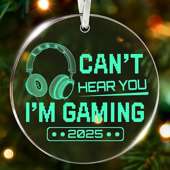 Gaming Ornaments for Christmas Tree - Gamer Gift 2025