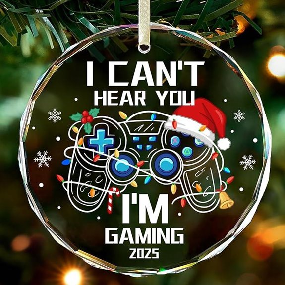 Gaming Video Game Christmas Ornaments for Teen Boys