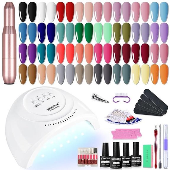 JODSONE Gel Nail Polish Set with UV Light