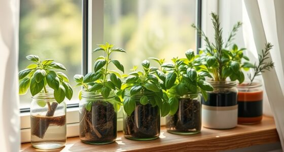 growing herbs indoors