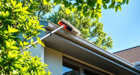 gutter cleaning without ladder