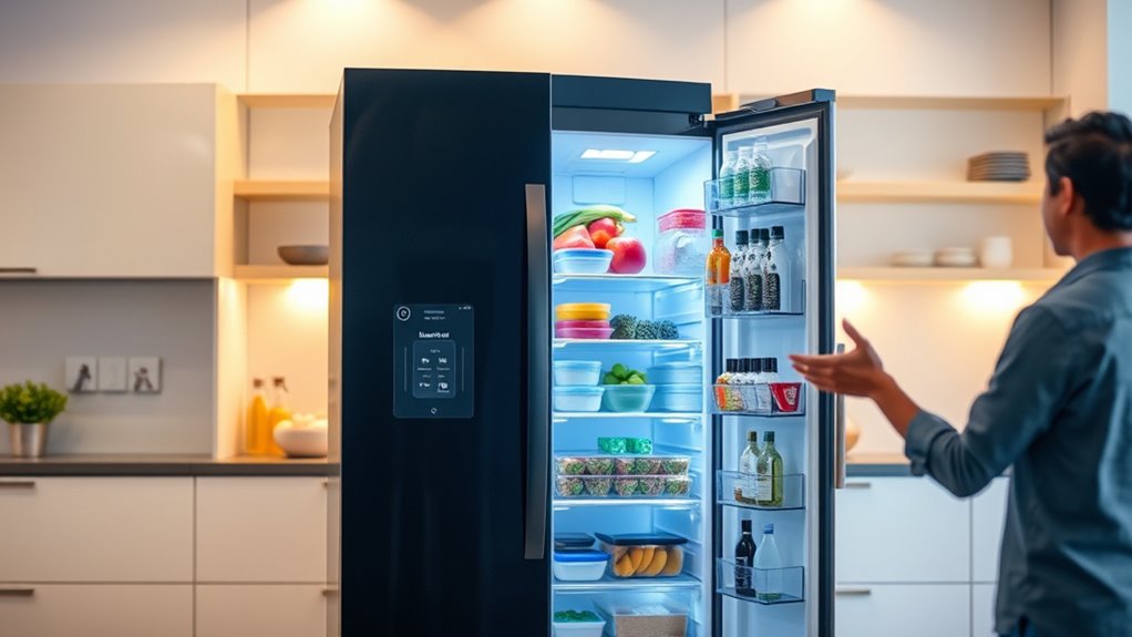 hands free fridge management