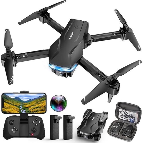HD Camera Foldable Drone with Carrying Case
