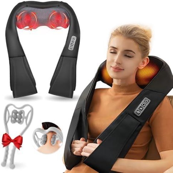 Neck & Shoulder Massage Pillow with Heat