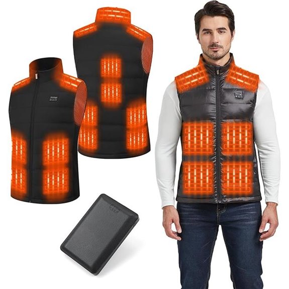 Heated Vest for Men and WoMen with Battery Pack