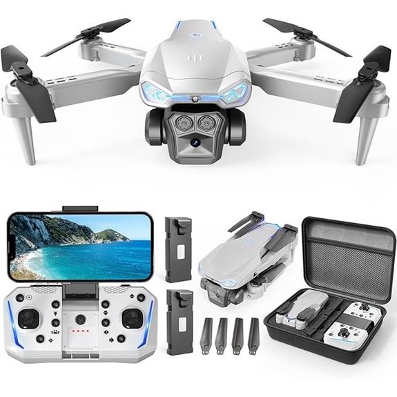 1080P HD Foldable Drone with Camera and Extras