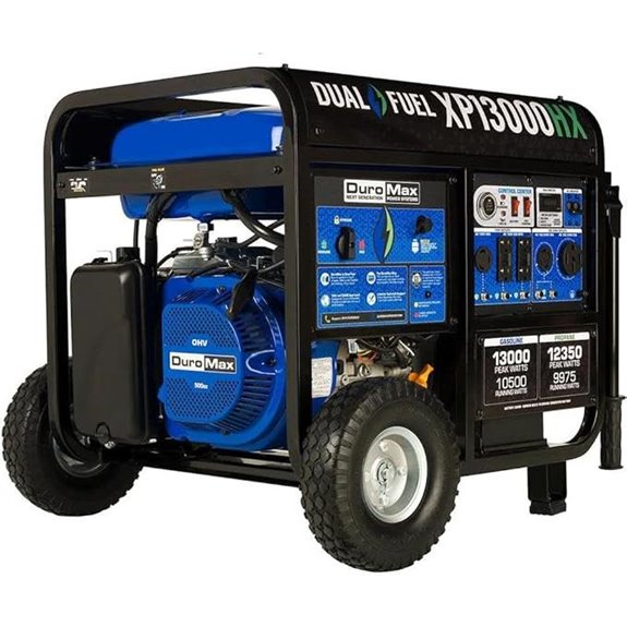 DuroMax XP13000HX Dual Fuel Portable Generator