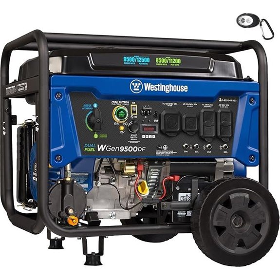 Westinghouse 12500W Dual Fuel Portable Generator