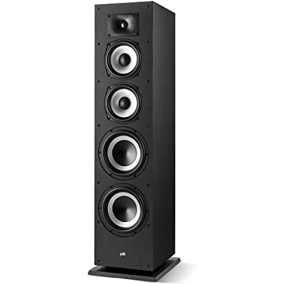 Polk Monitor XT70 Tower Speakers Hi-Res Audio Black