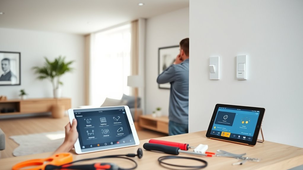 home wiring and wi fi prep