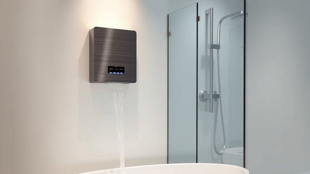 hot water efficiency space