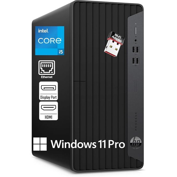 HP ProDesk 400 G7 Tower Desktop with Intel i5
