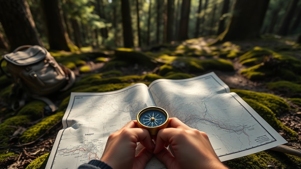 identify landmarks and route