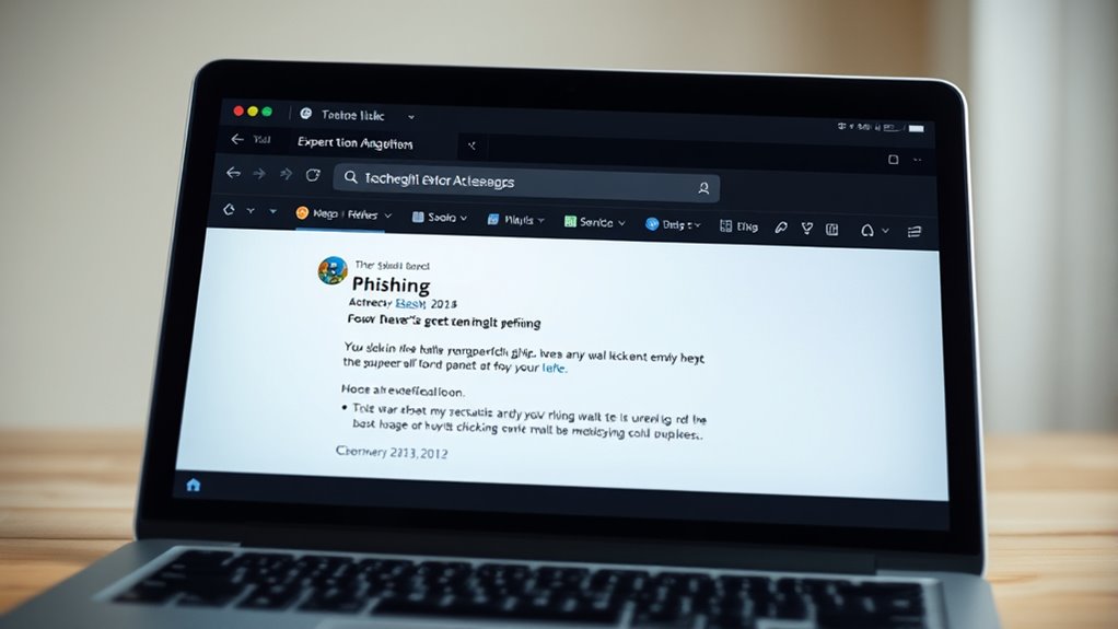 identify suspicious email signs