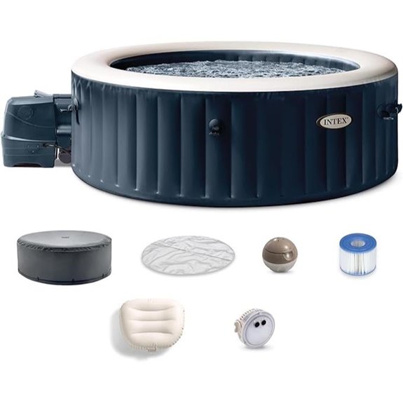 INTEX PureSpa Plus Bubble Massage Spa Set (4-Person)