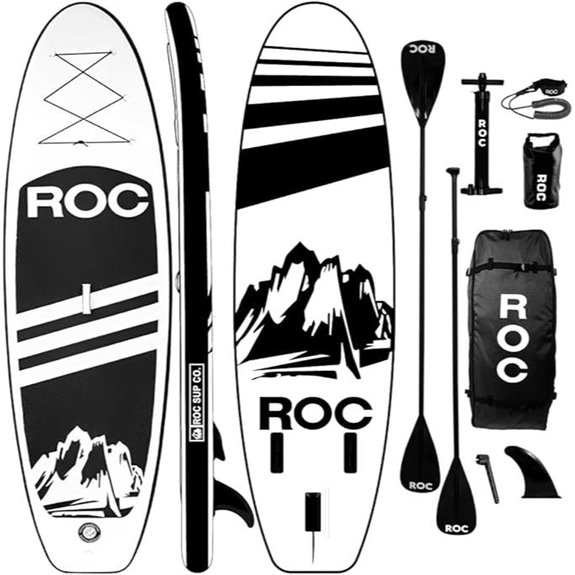 Roc Inflatable Stand Up Paddle Board with Accessories