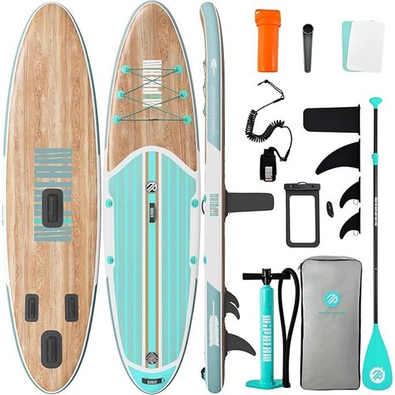 Niphean Inflatable Paddle Board with Accessories