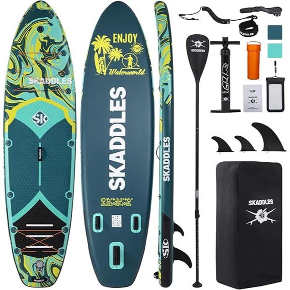 Inflatable Paddle Board with Accessories for Adults and Youth