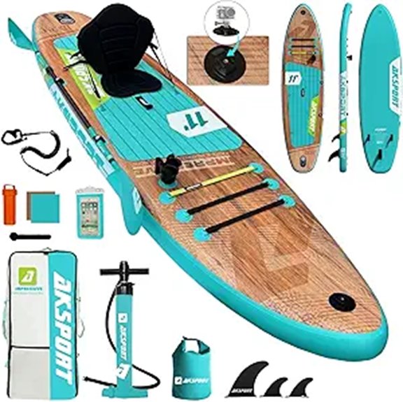 inflatable paddle board set
