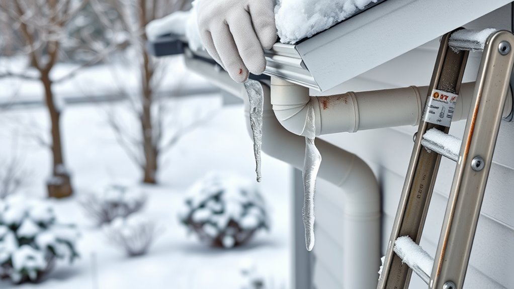 inspect and improve exterior drainage