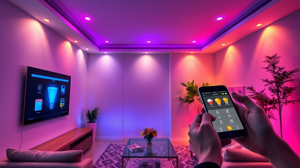 install and configure smart lights