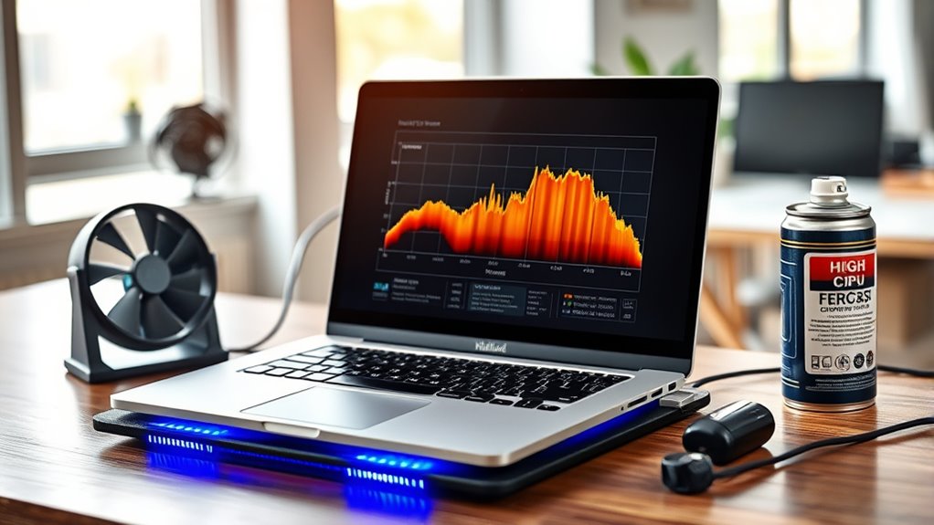 keep laptop cool and updated