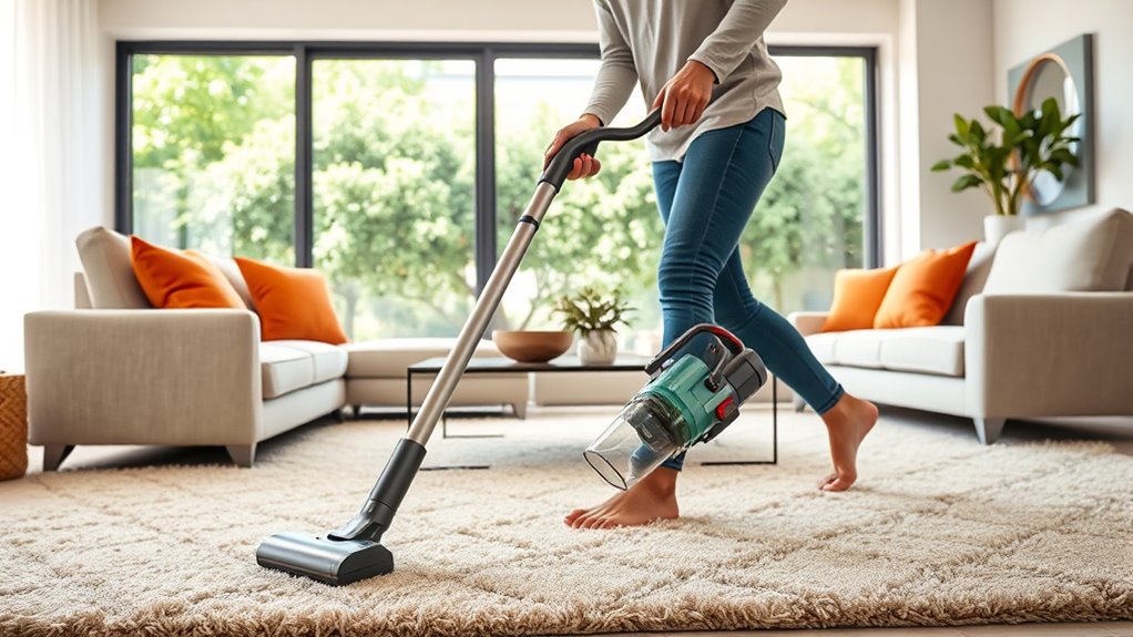 key cordless vacuum features