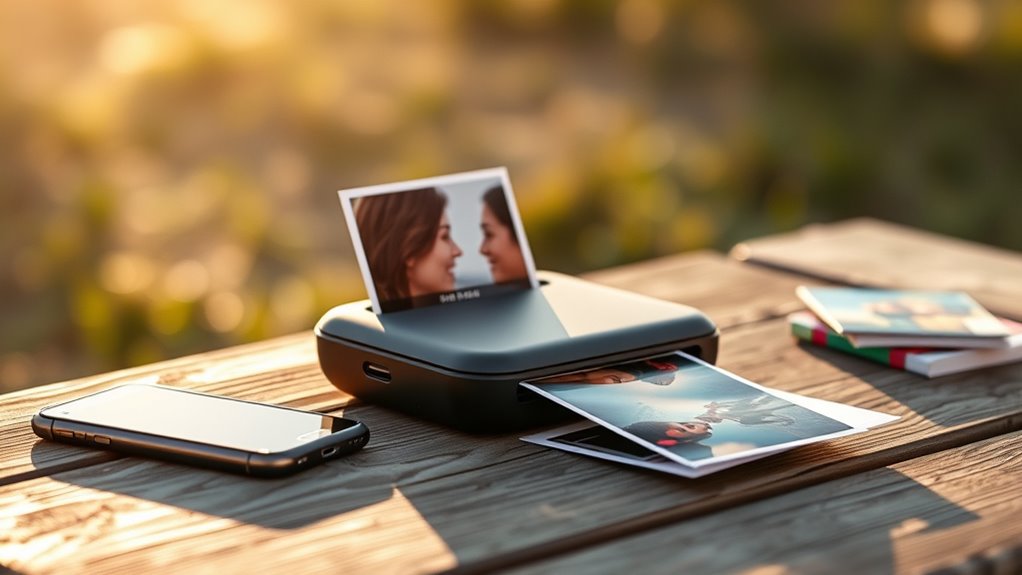 key portable printer features