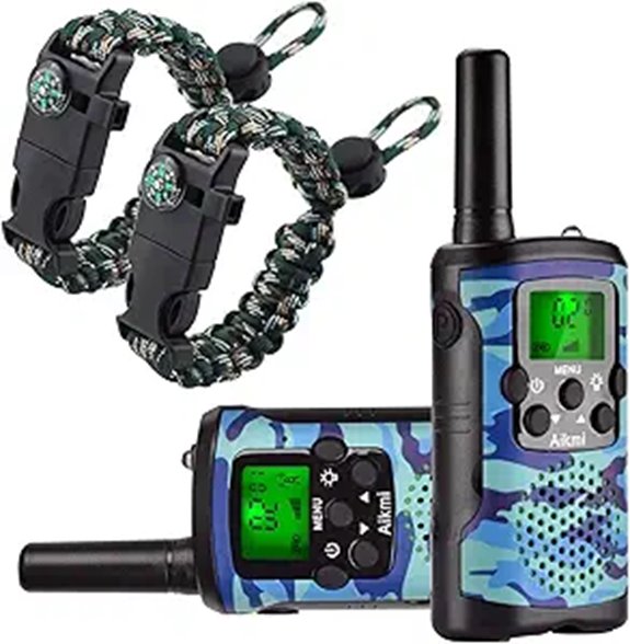 Kids Walkie Talkies 22 Channels 3 Miles Long Range