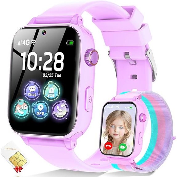 Kids GPS Smart Watch with Calling and SOS