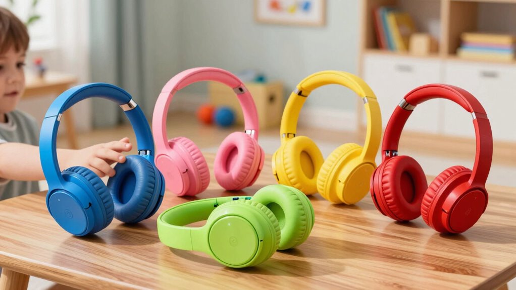 kids safe volume headphones