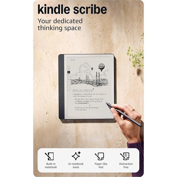Amazon Kindle Scribe (64GB) with Premium Pen