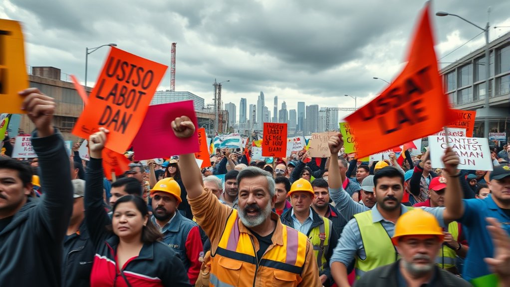 labor rights strengthen amidst unrest