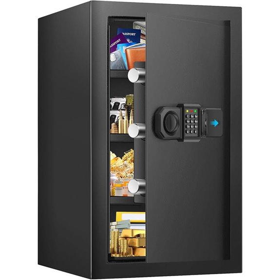Extra Large Digital Home Safe with Alarm