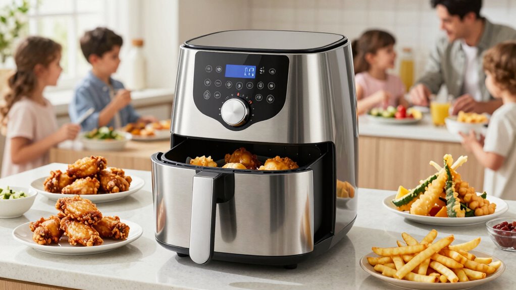 large family air fryer options