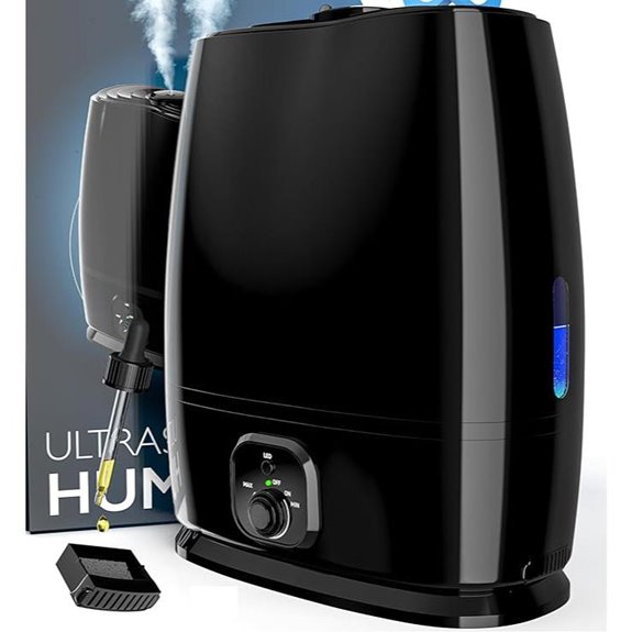 Everlasting Comfort 6L Cool Mist Humidifier for Large Rooms