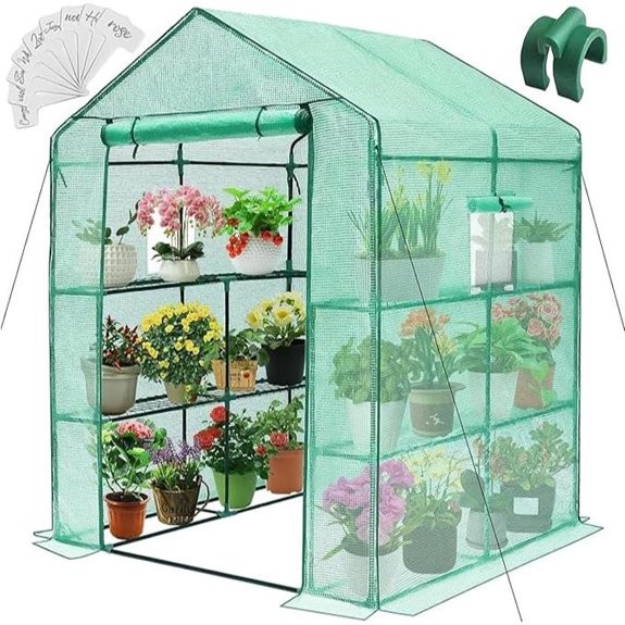 Greengro Greenhouse 57x57x76-inch Outdoor Greenhouse