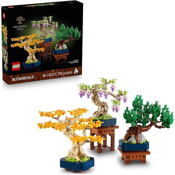 LEGO Botanicals Mini Bonsai Trees Building Set