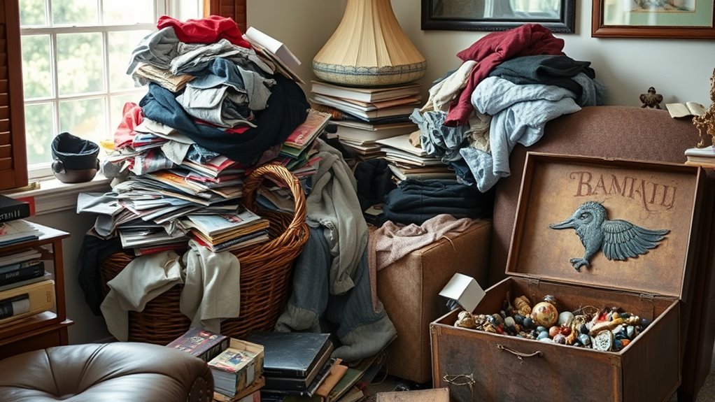 let go of unnecessary clutter