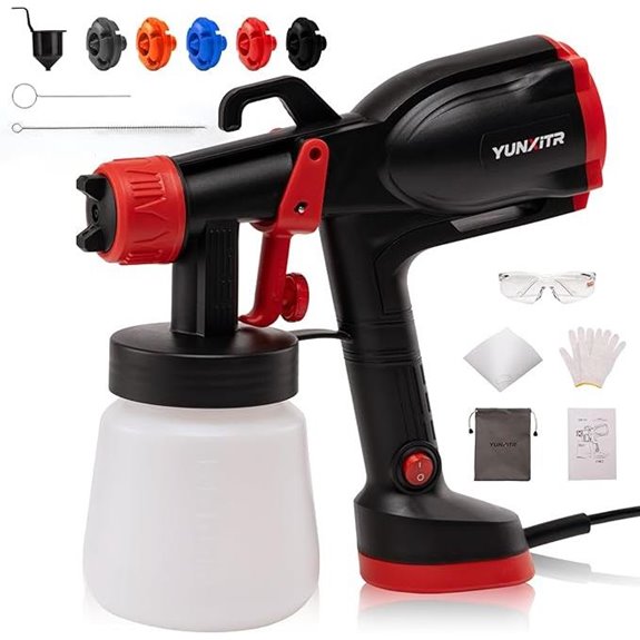 Ultra-Light Electric Paint Sprayer with Nozzles