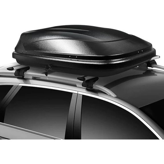 DNA MOTORING Lockable Roof Cargo Box 11.17 Cu Ft