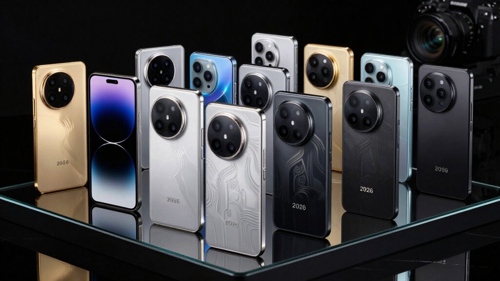luxury powerful smartphone selection