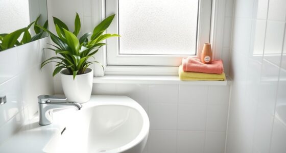 maintain consistent bathroom hygiene
