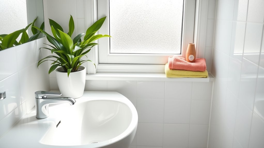 maintain consistent bathroom hygiene