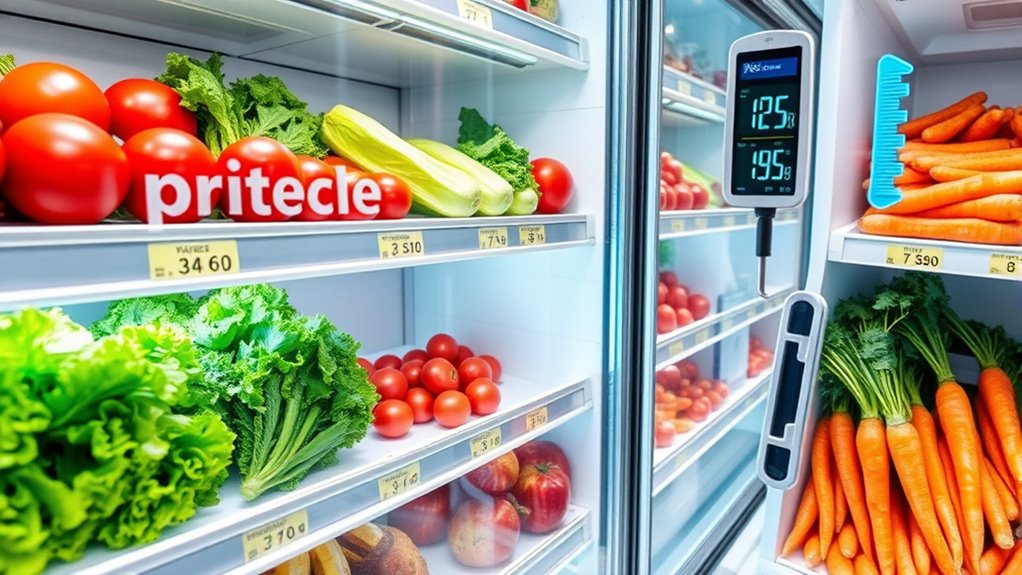 maintain consistent fridge temperature