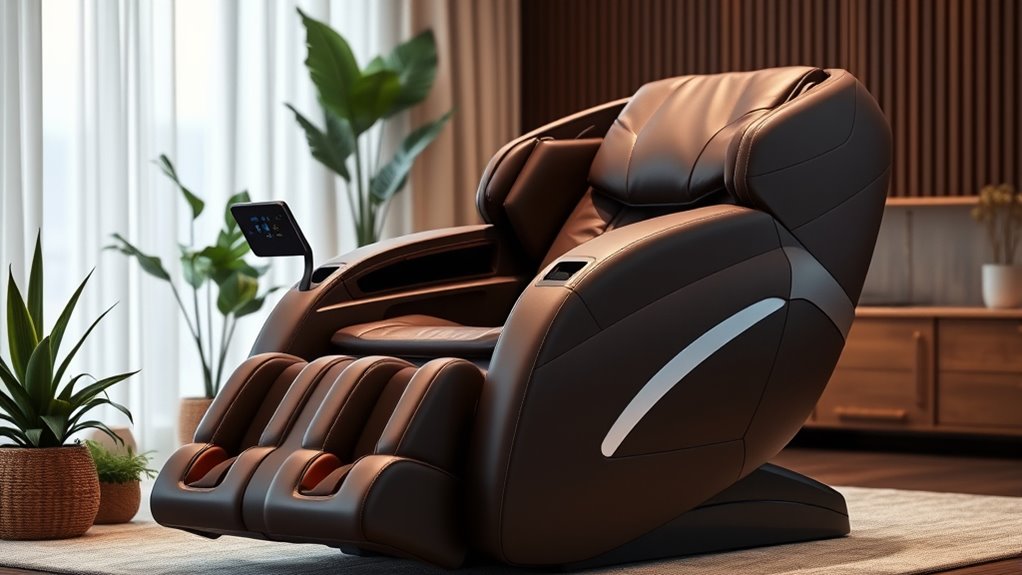 massage technology and features