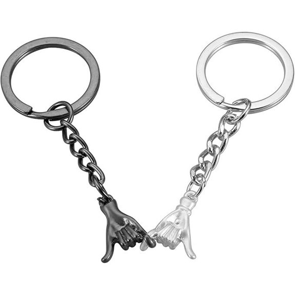 Matching Couple Keychains for Gifts and Anniversaries