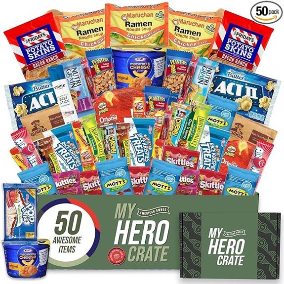 My Hero Crate Microwave Care Package (50 Pcs)